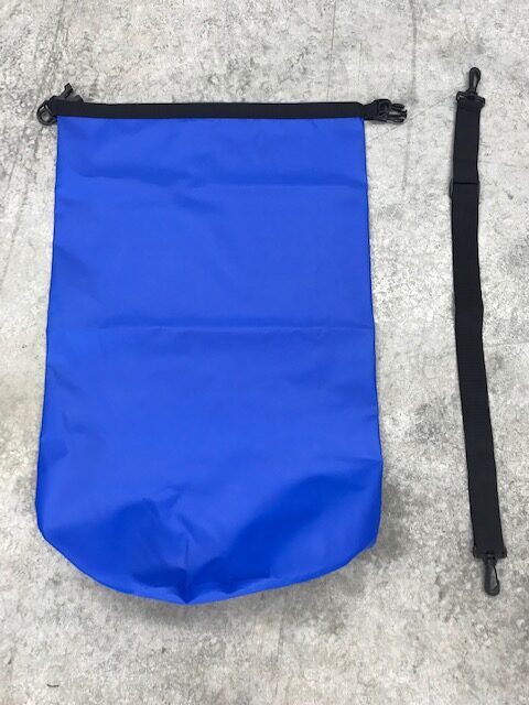 Waterproof PVC Bag Sack 25L Blue - The RV Covers
