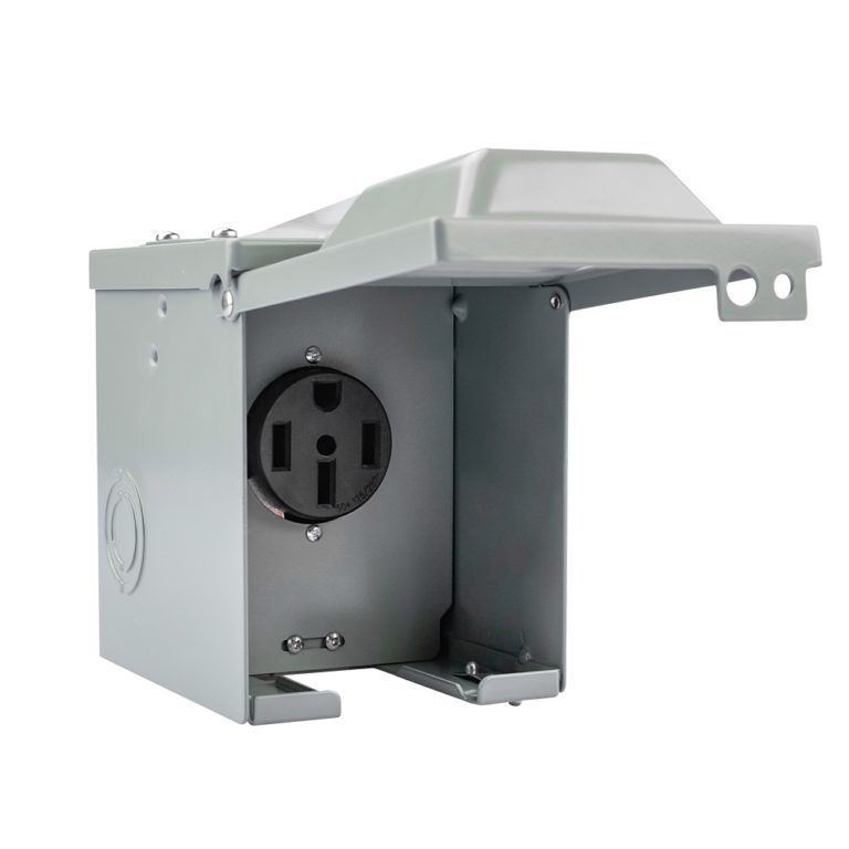 Power Outlet Panel 50A (120/240V) - The RV Covers